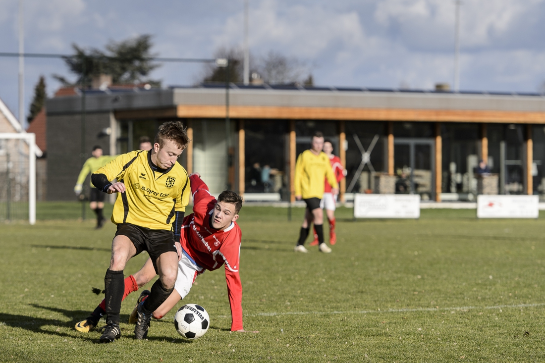 Voetbalclub Walburgia heeft een fraai sportpark, maar ook wat weinig spelers